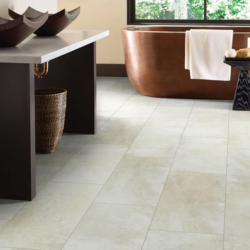 Luxury Vinyl Flooring for Bathrooms | Homespun Furniture