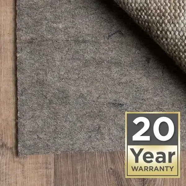 20 Years warranty rug pad | Homespun
